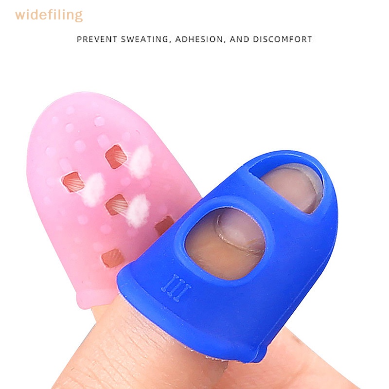 Bộ 5 Miếng Silicone Bảo Vệ Ngón Tay Khi Chơi Đàn Guitar / Ukulele