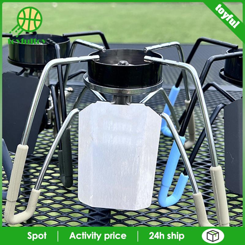 Giá Đỡ Tròn Bằng Thép Không Gỉ Chắn Gió Cho Cắm Trại