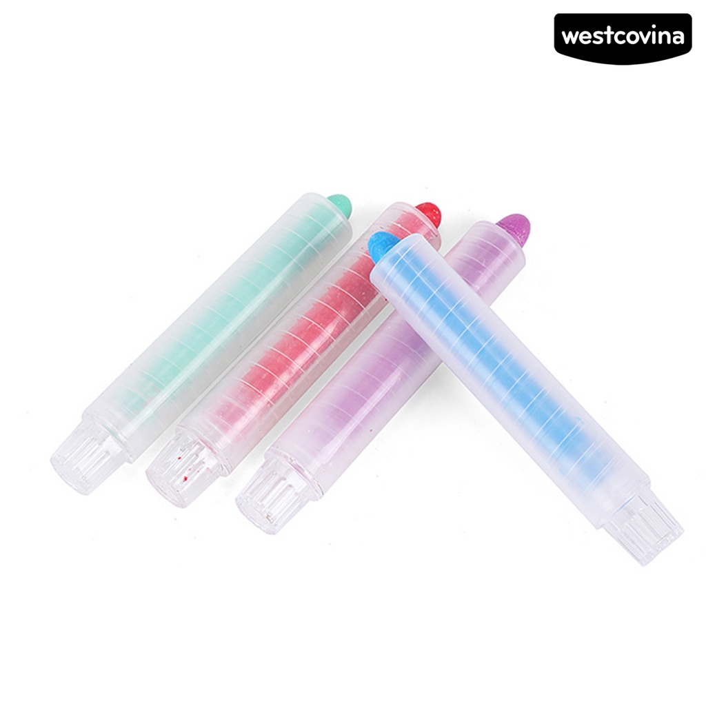 [WSTN] [WSTN]✎Set 12 Phấn Vẽ Graffiti 12 Màu Không Bụi Có Thể Giặt Được Kèm Vỏ Bọc Dành Cho Trẻ Em