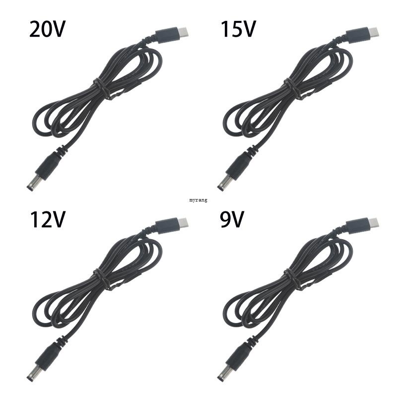 ✿ Dây Cáp Chuyển Đổi Loại C USB C PD Sang 12V 20V 5 5mm Chuyên Dụng Cho Máy Quay CCTV