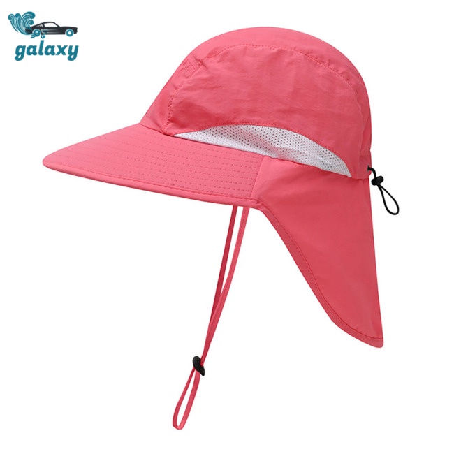 Galaxy Mũ Bucket Thể Thao Chống Nắng Nhanh Khô Có Vành Che Cổ Vành Rộng Cho Hoạt Động Ngoài Trời