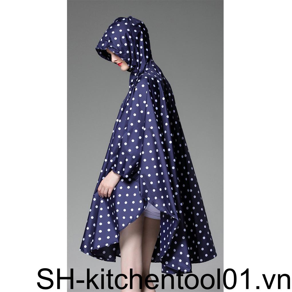 Áo Mưa Thoáng Khí Chống Thấm Nước Có Thể Gấp Gọn Tiện Dụng Cho Nam Và Nữ