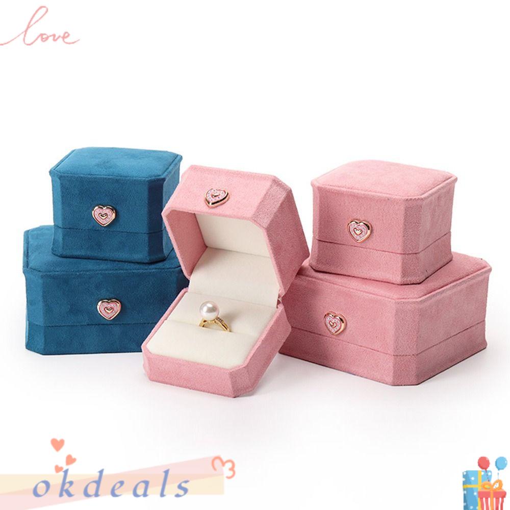 OKDEALS Hộp Đựng Trang Sức Thiết Kế Tinh Tế Siêu Bền Tiện Dụng