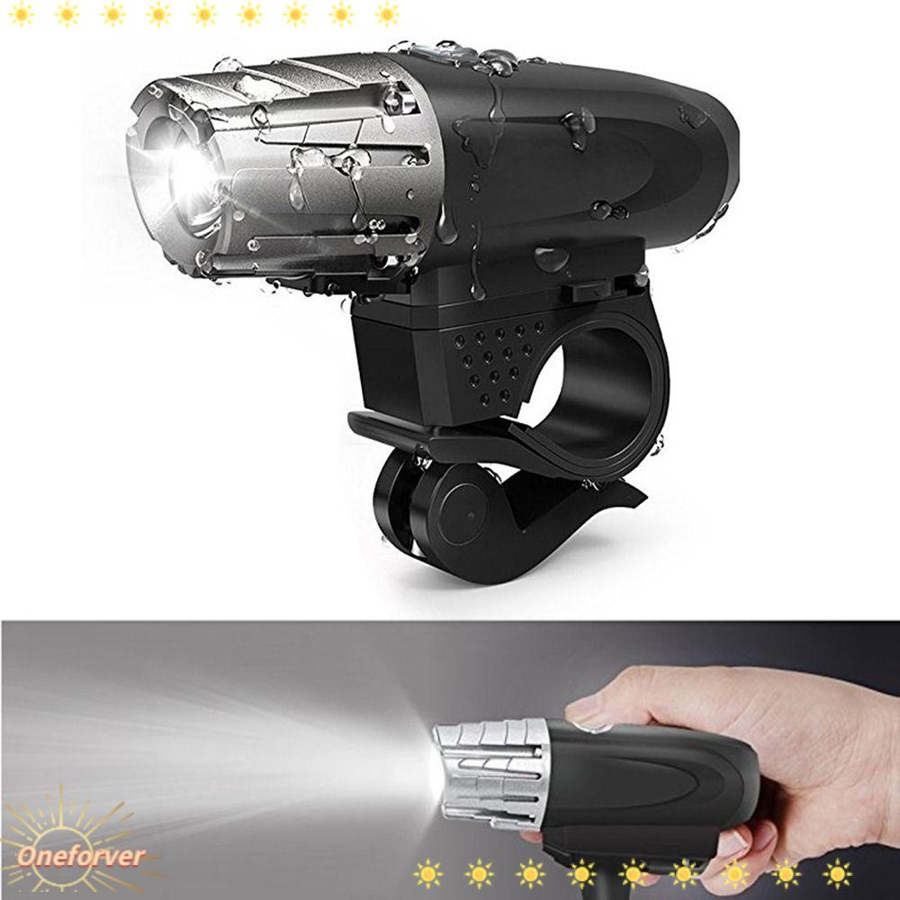 FOREVER Bộ Đèn Pha Siêu Sáng Chống Thấm Nước Có Thể Sạc Lại Bằng Cổng USB Dành Cho Xe Đạp