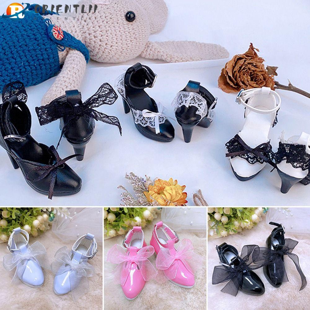 ORIENTLII Giày Vải Thời Trang Cho Búp Bê 7CM Hiện Có 5 Kiểu