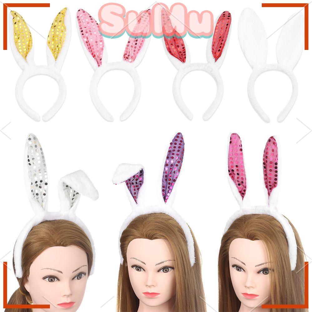 SUMU Băng Đô Tai Thỏ Dễ Thương Cho Người Lớn Và Trẻ Em