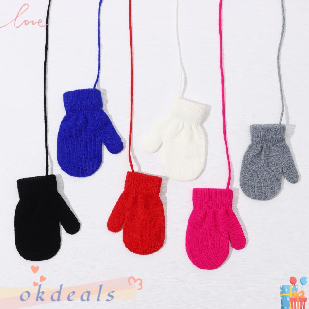 OKDEALS Găng Tay Thể Thao Dễ Thương Thời Trang Mùa Đông Cho Bé