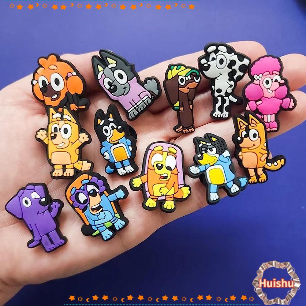 HS Bộ 12 Phụ Kiện Trang Trí Giày Thời Trang Chất Lượng Cao