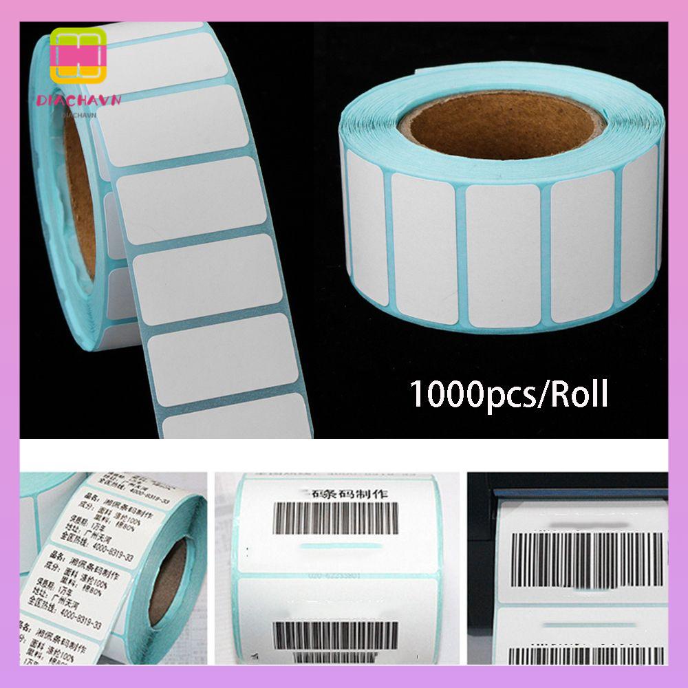 DIACHAVN Cuộn 1000 Nhãn Dán Đánh Dấu Trang Trí Đa Năng Tiện Dụng