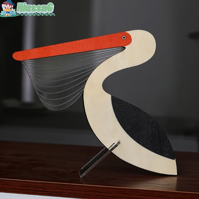 Đèn Ngủ Bằng Gỗ Hình Chim Công Và Cú Dễ Thương