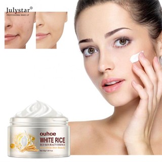 Kem trẻ hóa JULYSTAR từ gạo trắng rơi hạt mịn làm săn chắc lỗ chân lông/ giảm mụn dưỡng trắng/ chống lão hóa