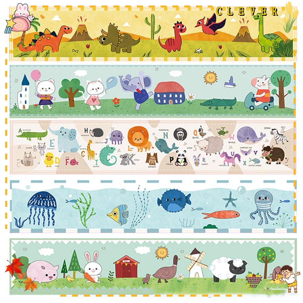 CLEVER Sách Vải Không Độc Hại Mềm Mại Màu Trắng Đen Giáo Dục Sớm Cho Bé Sơ Sinh