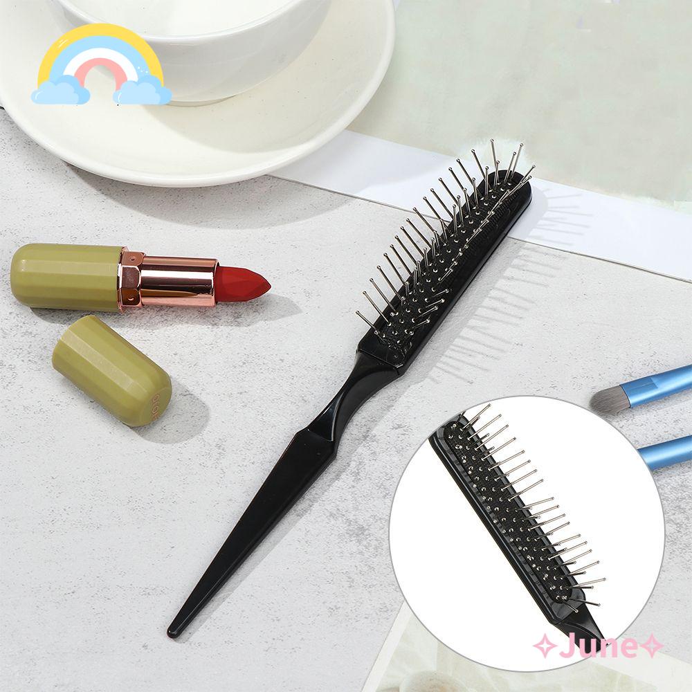 JUNE Lược Chải Nhuộm Tóc Có Túi Khí Tiện Dụng Cho Nữ