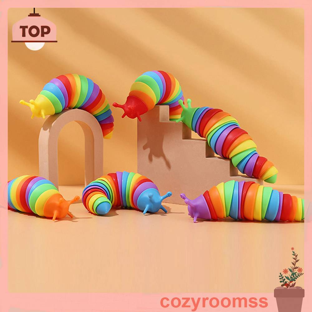 Đồ Chơi Con Sâu Dễ Thương Để Bàn Trang Trí Văn Phòng Trẻ Em