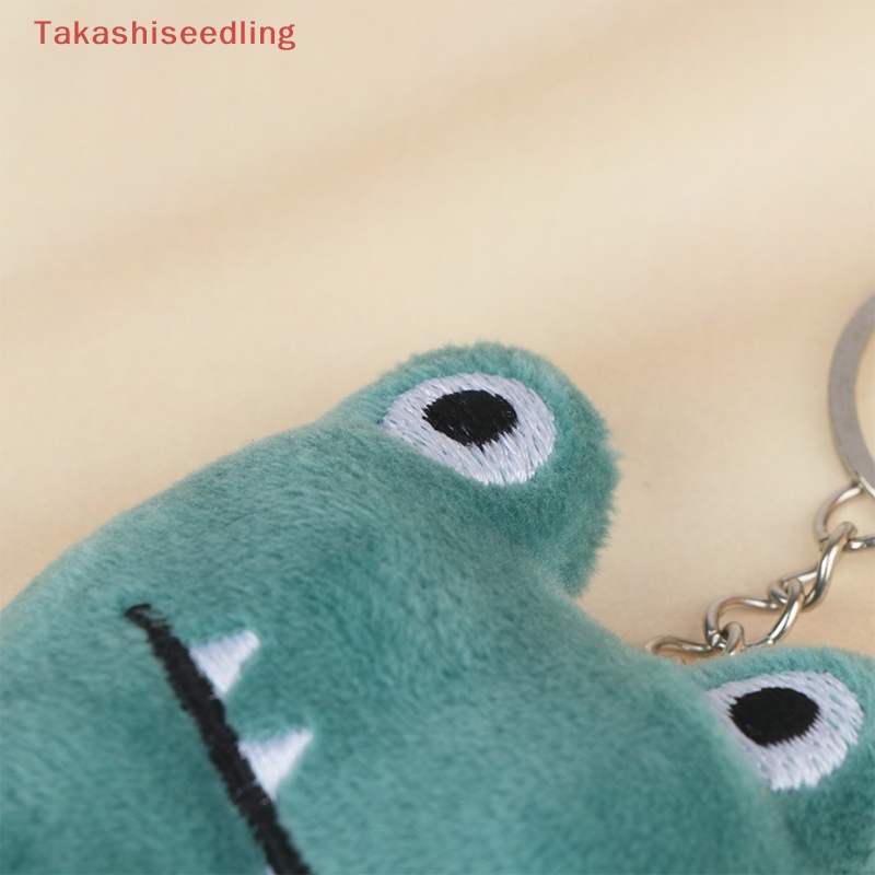 Móc Khóa Hình Cá Sấu Nhồi Bông 10CM Dễ Thương