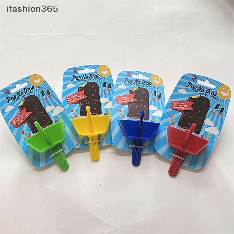 [ifashion365] Giá Đựng Kem Chống Nhỏ Giọt Không Cần Đóng Băng Kèm Ống Hút Cho Trẻ Em