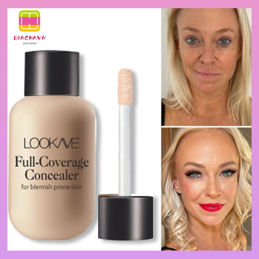 Kem Nền Che Khuyết Điểm Dạng Lỏng 12g Chống Thấm Nước Với 3 Màu Lựa Chọn Dành Cho Nữ