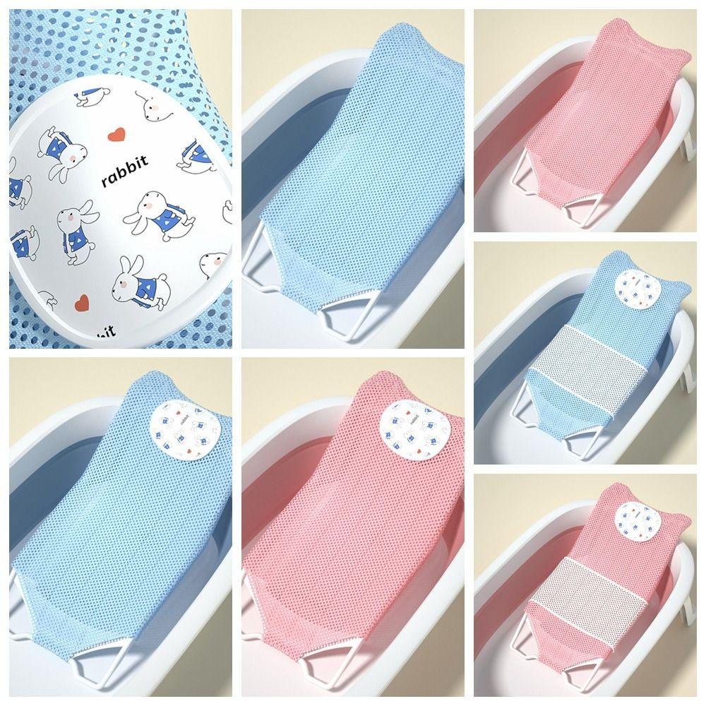 Đệm Ngồi Bồn Tắm Bằng PP Thoáng Khí Chống Trượt Kèm Móc Treo Tiện Dụng Cho Bé Sơ Sinh