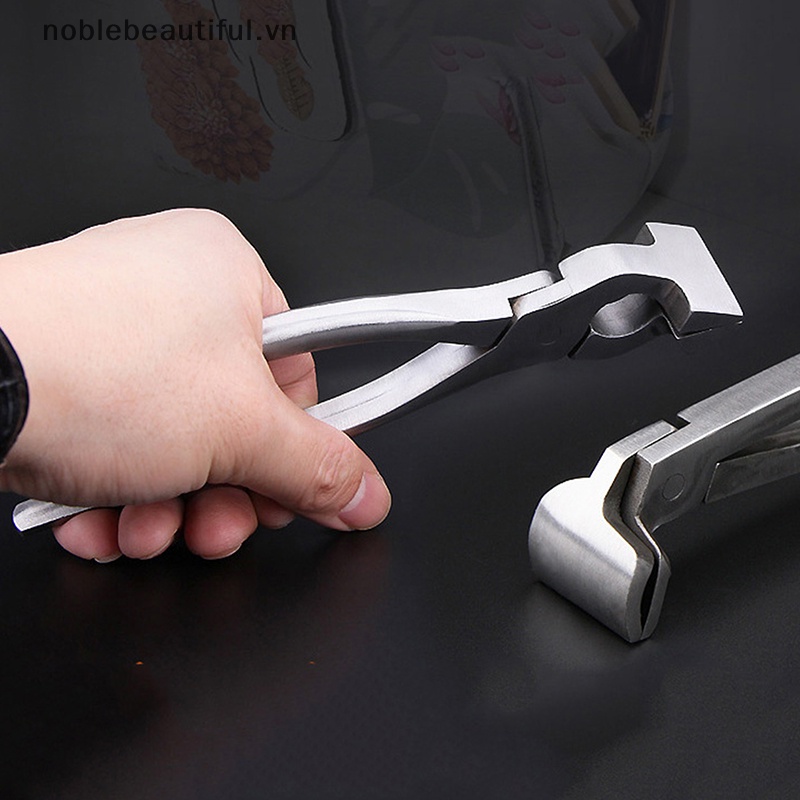 Kìm Kẹp Cố Định Cạnh Túi Xách / Đồ Da Bằng Thép Không Gỉ DIY