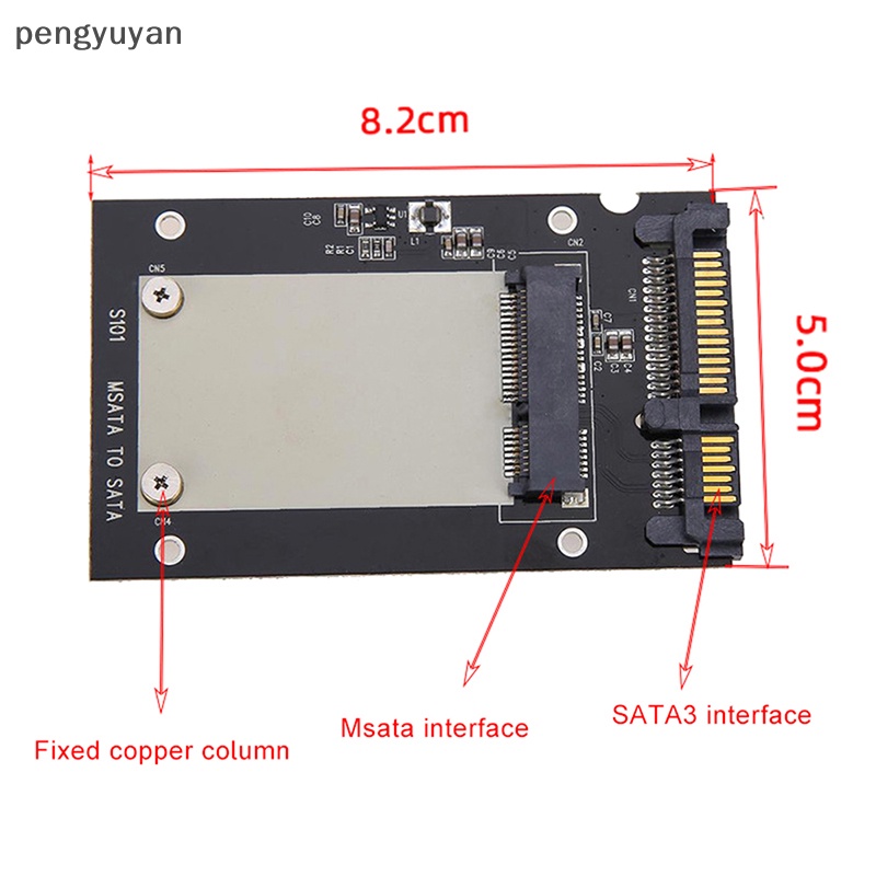 Bảng Mạch Chuyển Đổi MSATA SSD Sang 2.5 '' SATA 6.0gps Chuyên Dụng Cho Máy Tính
