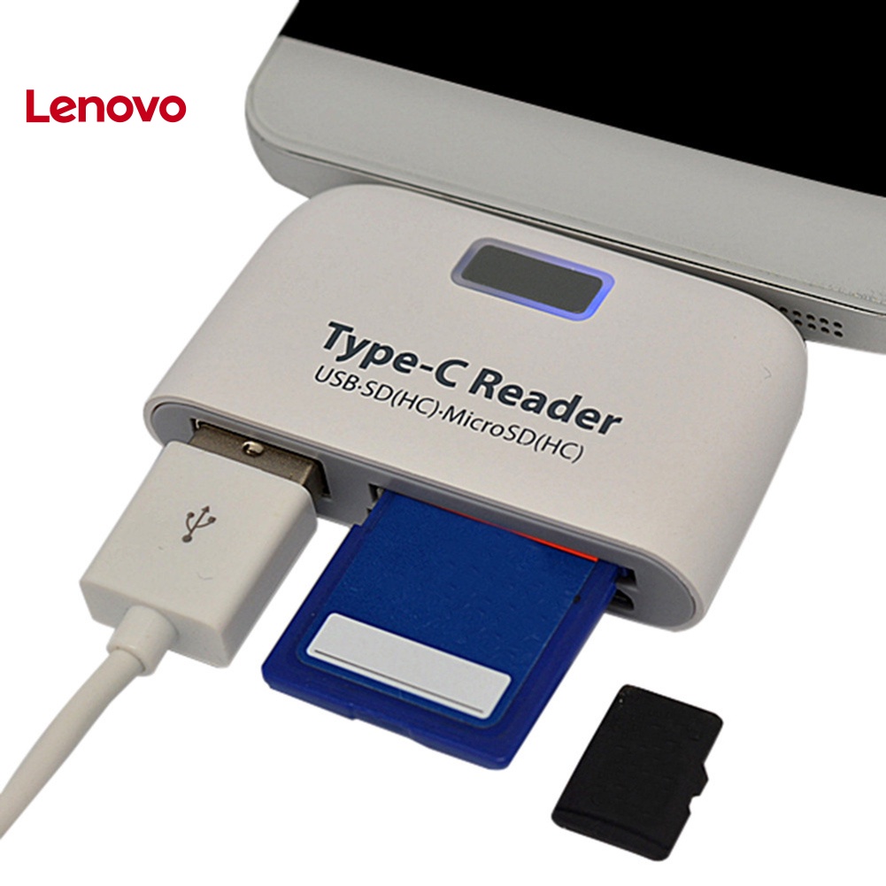 Đầu Đọc Thẻ Nhớ SD / TF Chuyển Đổi Từ Type C Sang USB 3.0 OTG