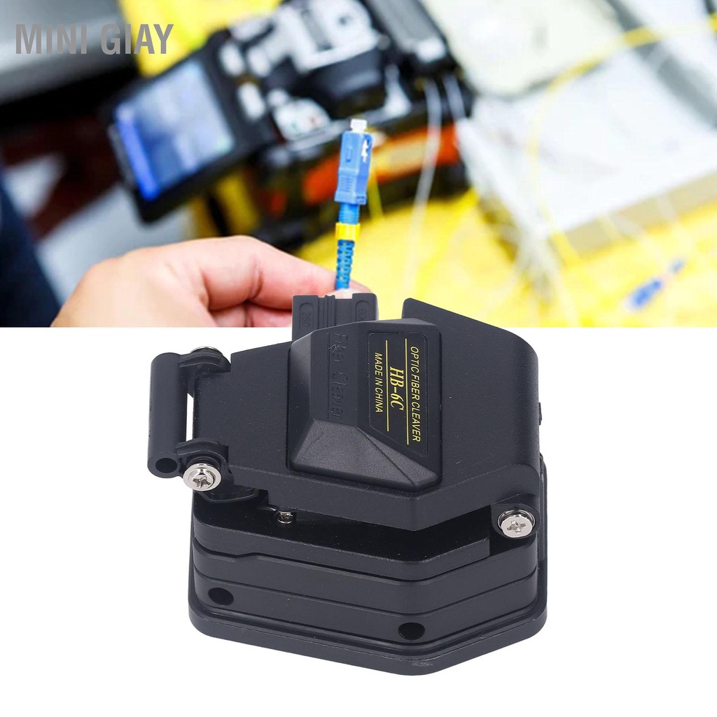 Bán nóng Sợi Cleaver D125μm Hàn lạnh Nóng chảy Đa năng Pigtail Leather Cable Máy cắt sợi quang