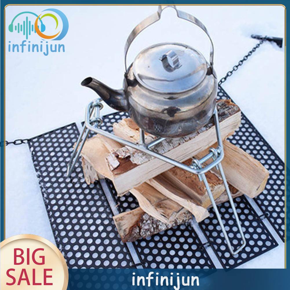 Giá Đỡ Ba Chân Dùng Nướng Thịt BBQ Ngoài Trời Tiện Dụng