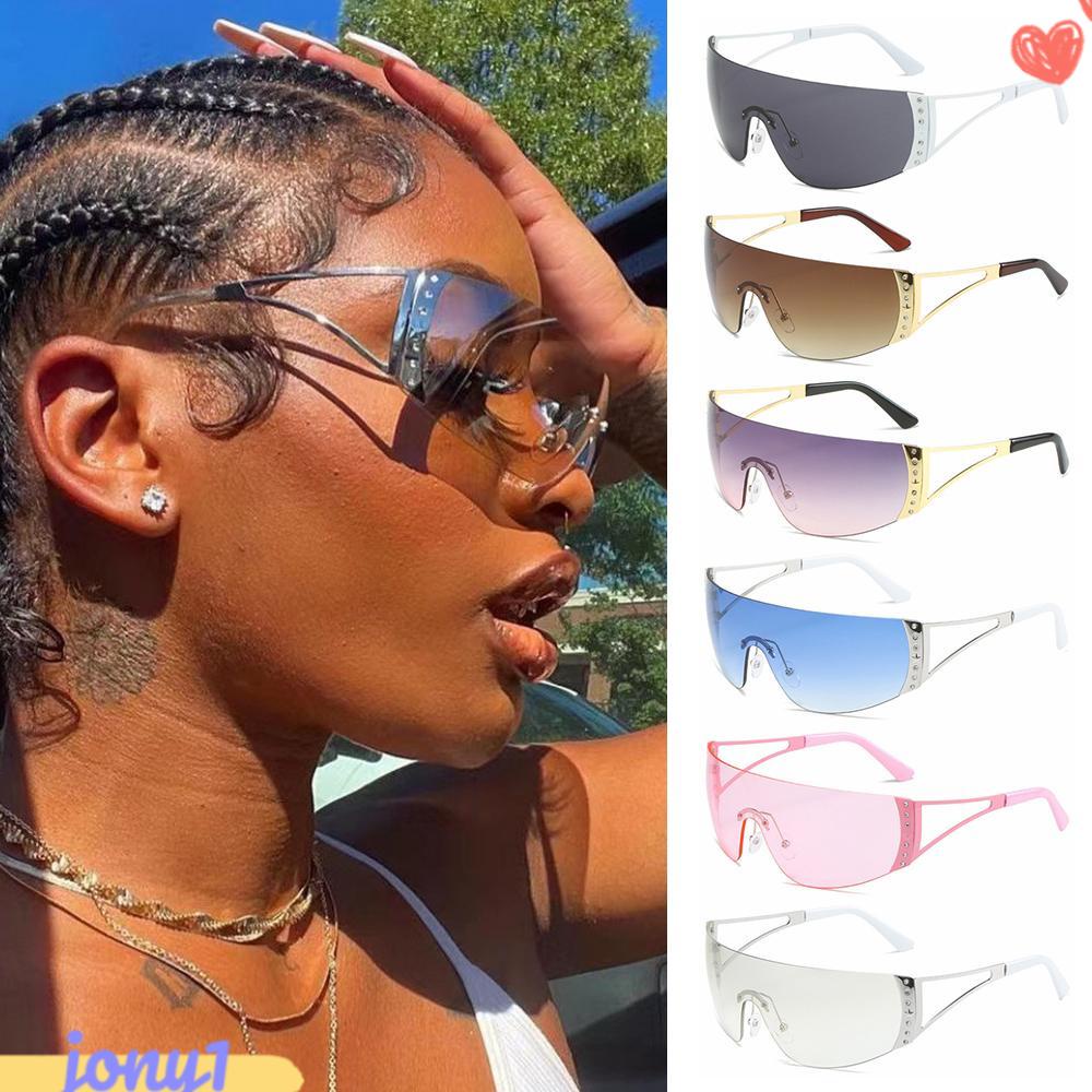 JONYE Kính Mát Không Gọng Y2K Cho Cả Nam Và Nữ