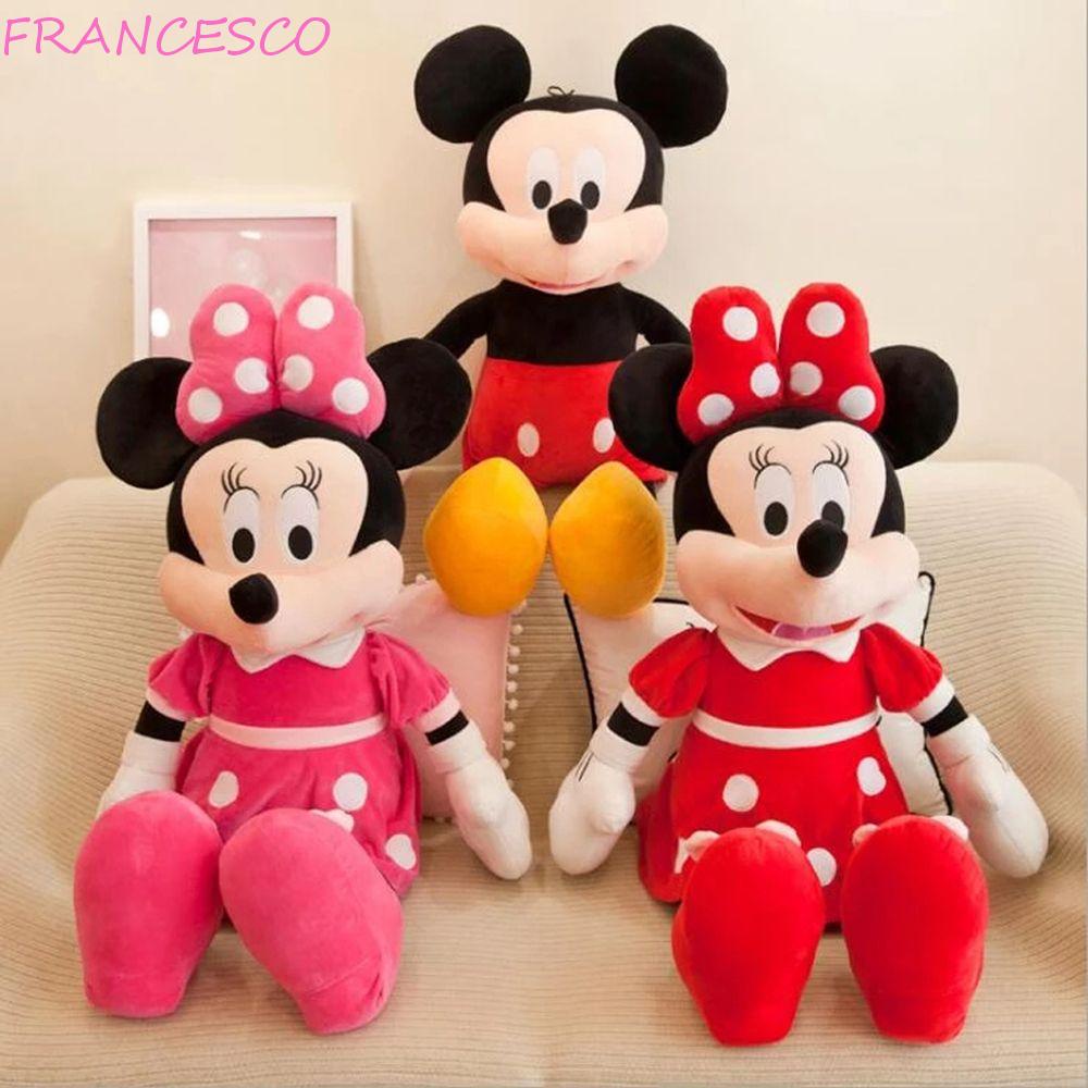 FRANCESCO Thú Nhồi Bông Hình Chuột Mickey Minnie 40 / 50cm