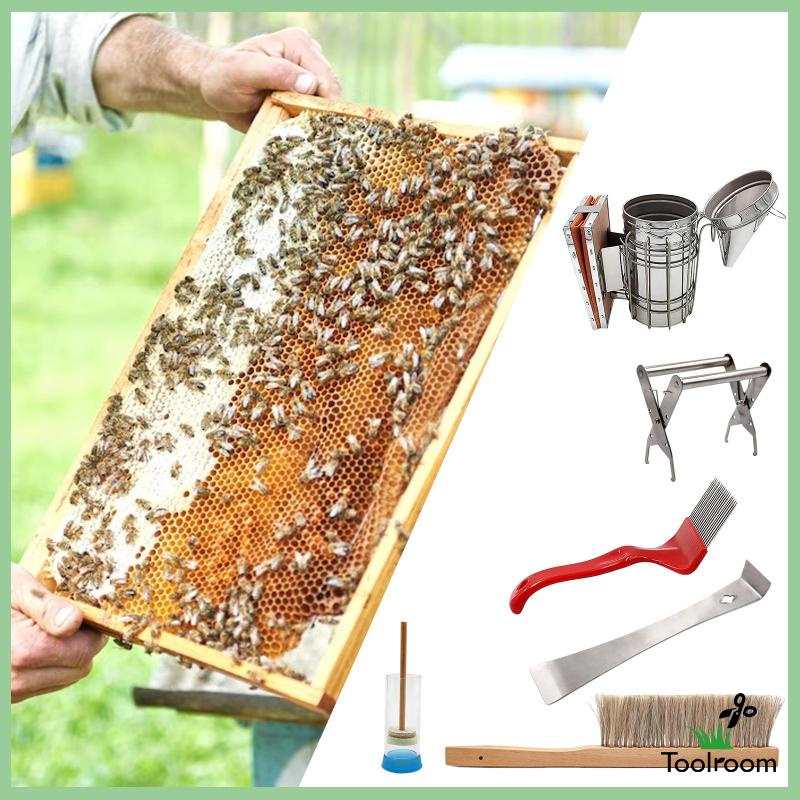 Set 6 Dụng Cụ Nuôi Ong Chuyên Nghiệp