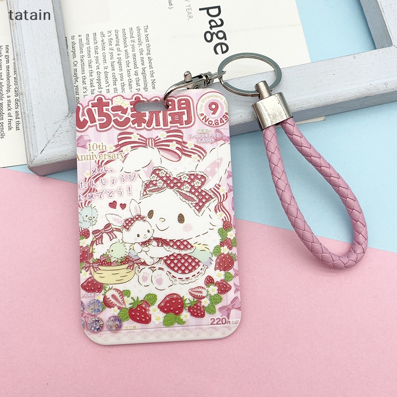 Vỏ Bọc Bảo Vệ Thẻ / Xe Buýt / Thẻ Employee 'S Kèm Móc Khóa Và Búp Bê Hoạt Hình Dễ Thương Kèm Dây Đeo Tiện Dụng