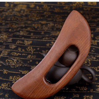 Phong Cách Mới#碳化刮痧板懒人刮痧家用全身通用肩颈刮痧疏通经络榉木材质神器*