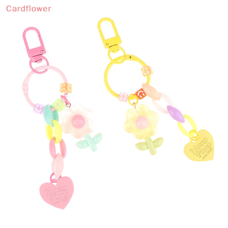 Móc Khóa Hình Hoa Tulip Dễ Thương Trang Trí Ba Lô / Túi Xách / Ô Tô Mới