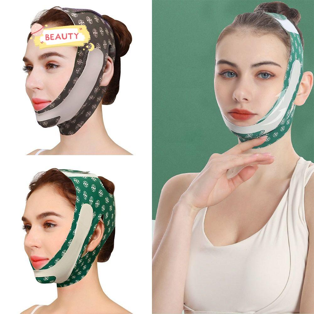 BEAUTY Đai Định Hình Khuôn Mặt Chữ V Có Thể Điều Chỉnh