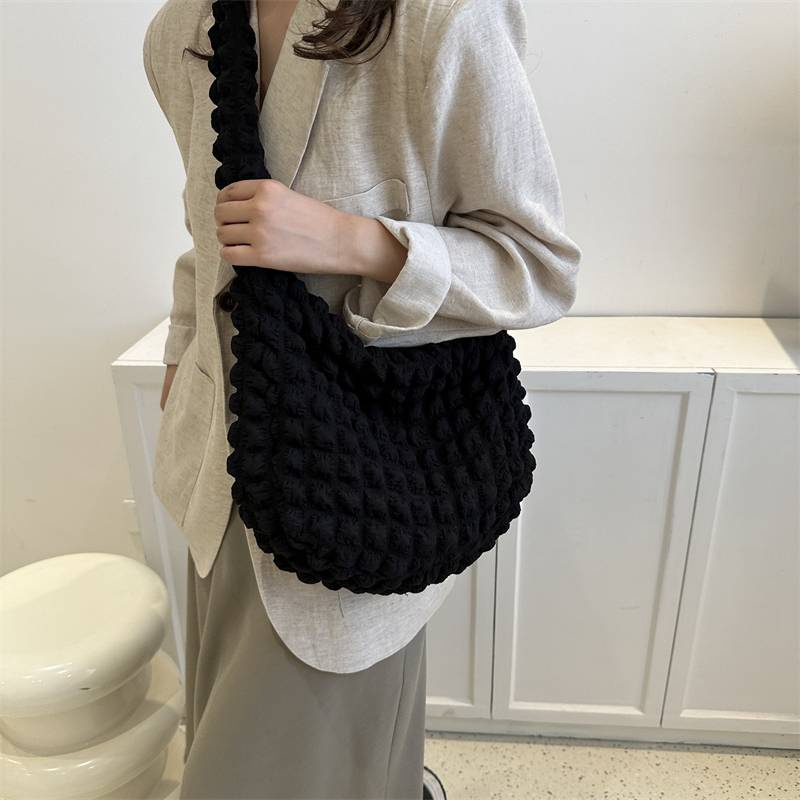 Túi Xách Đeo Vai Màu Trơn Cỡ Lớn Thời Trang Mùa Hè Cho Nữ