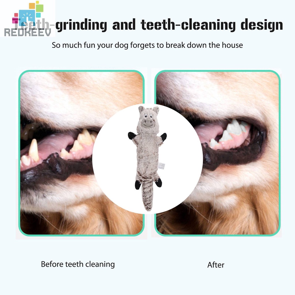 Đồ Chơi Gặm Mềm Chống Cắn Hình Động Vật Hoạt Hình Vui Nhộn Cho Thú Cưng