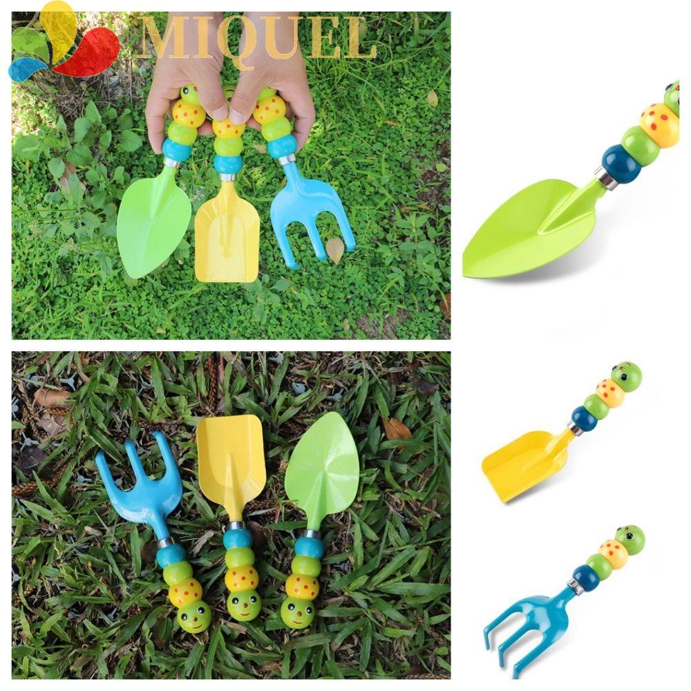 Miquel Bộ Xẻng Đào Đất Làm Vườn Bằng Nhựa Màu Sắc Kẹo Ngọt Dành Cho Trẻ Em