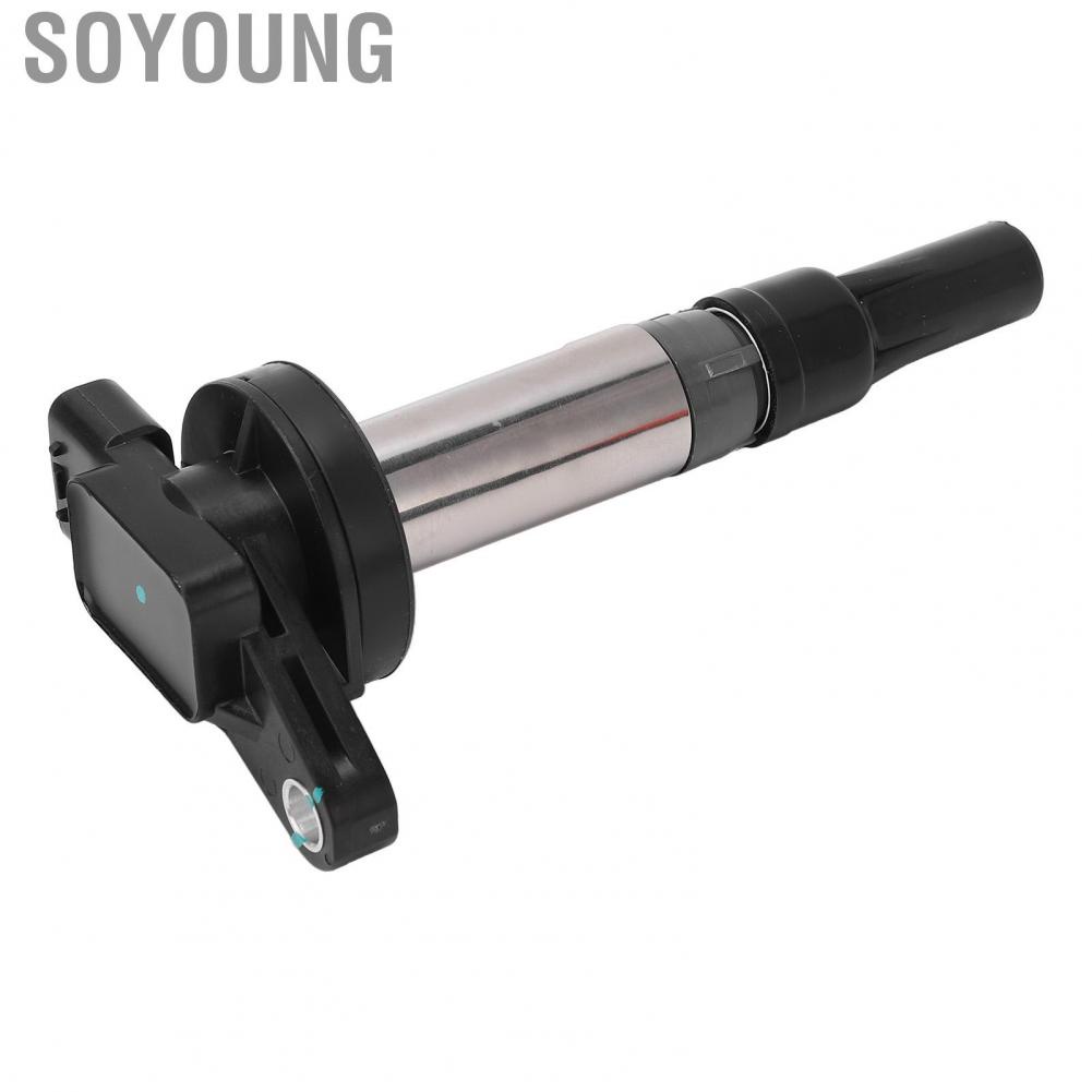 Soyoung Engine Ignition Coil  Sturdy Seal Coated AJ87644 Metal for Car