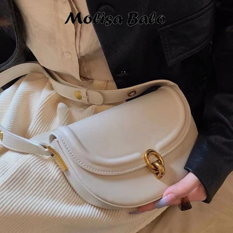 Molisa Túi yên ngựa Túi xách náchVintage cổ điển 2023 NEW L91T2SY