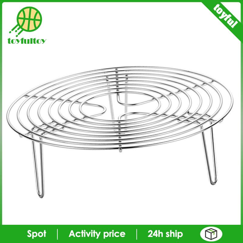 Giá Tròn Bằng Thép Không Gỉ Để Nồi Hấp Tiện Dụng Và Bền