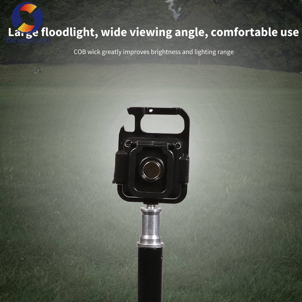 Móc Khóa Đèn Pin Mini 500LM COB Tiện Lợi