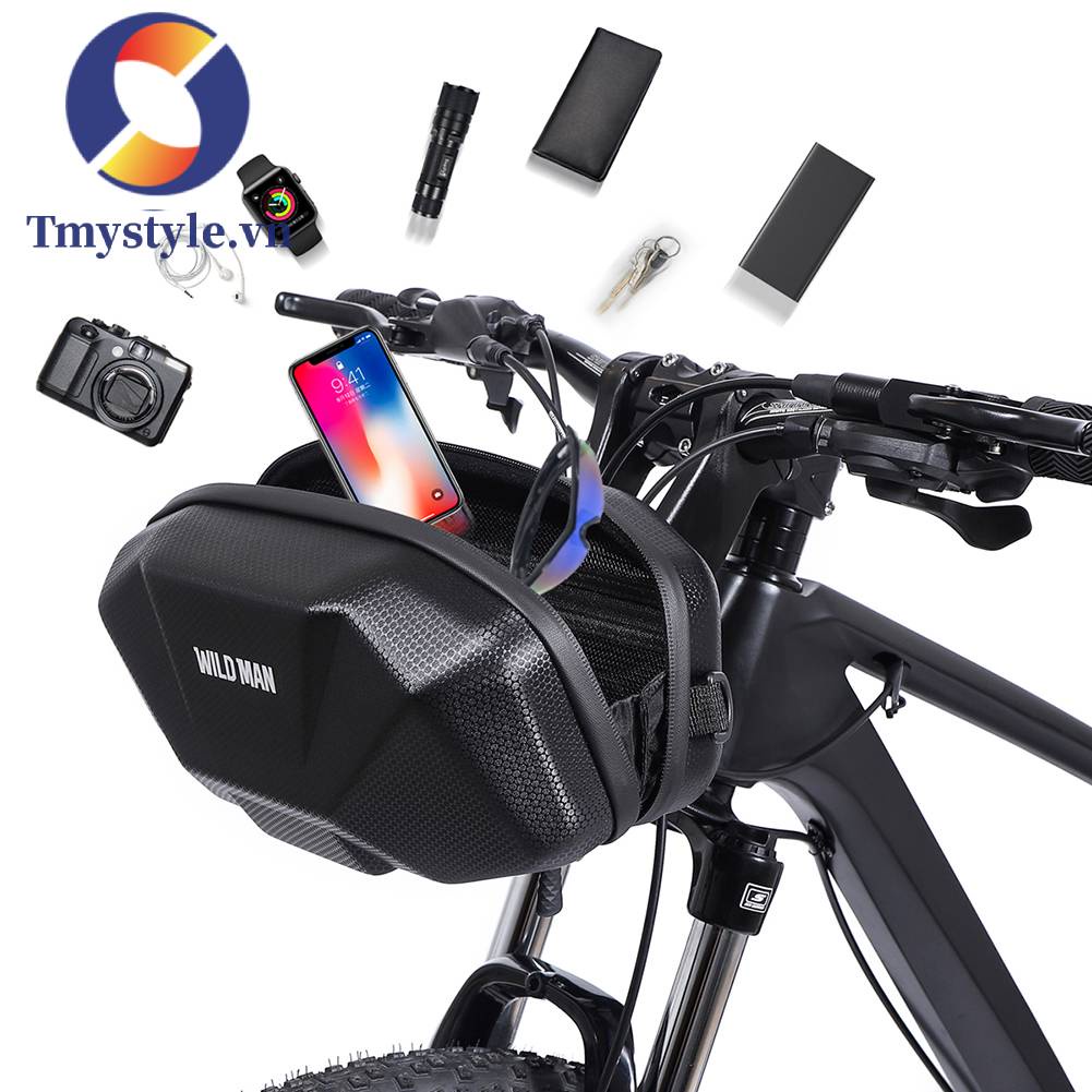 Túi Treo Ghi Đông Xe Đạp Chống Thấm Nước, Dung Tích 3.5L