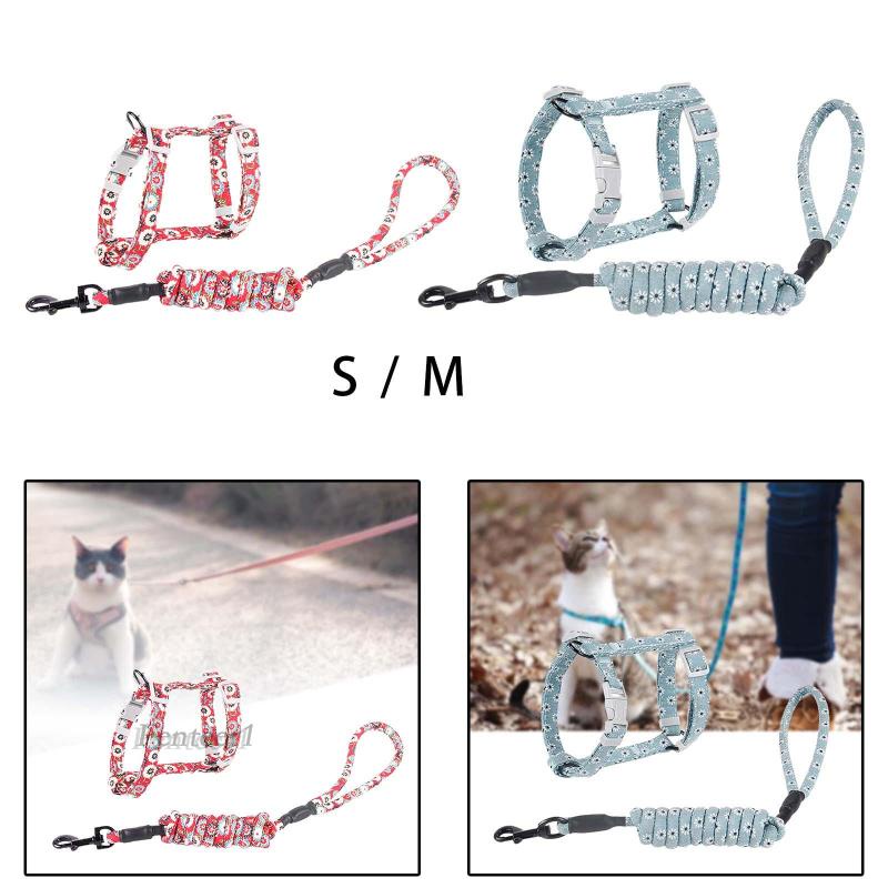 Dây Đai Dắt Thú Cưng Đi Dạo Mềm Mại Có Thể Điều Chỉnh Kích Thước