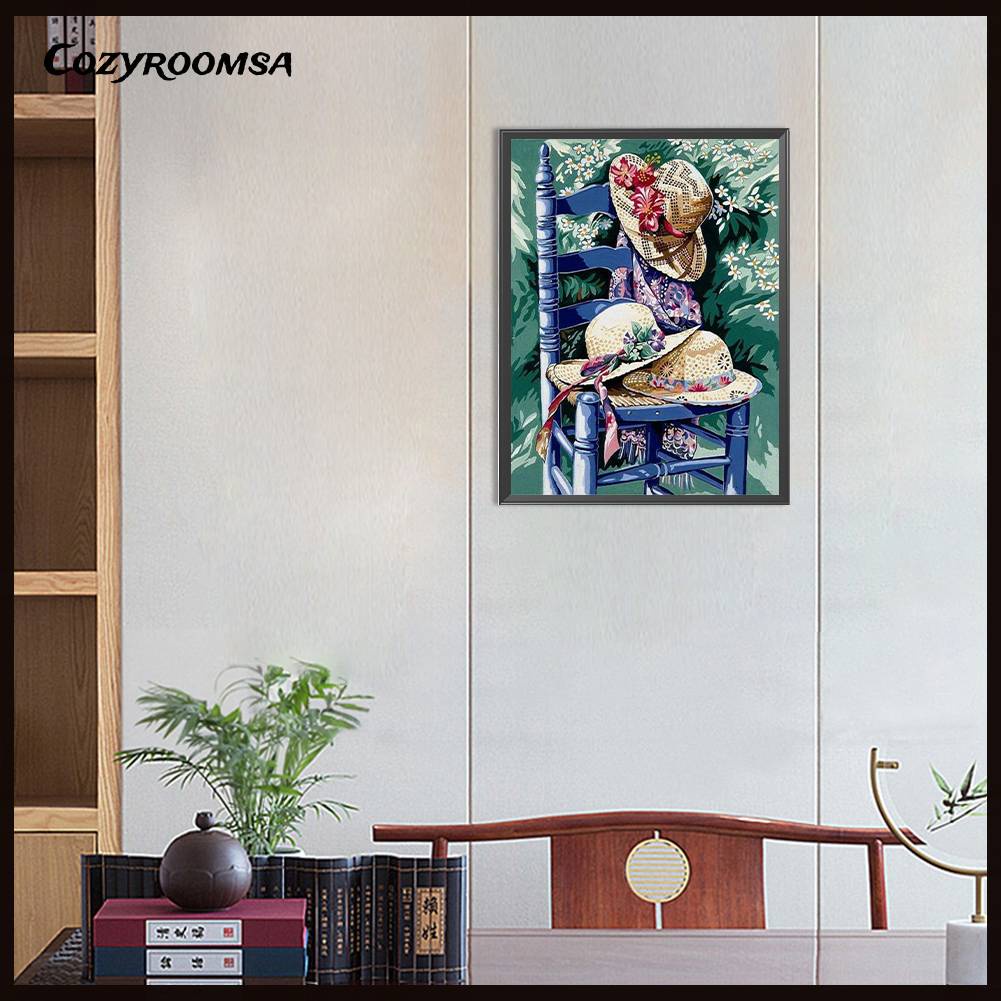 Tranh Đính Đá Kim Cương Toàn Bộ 5D DIY Hình Vẽ Nón