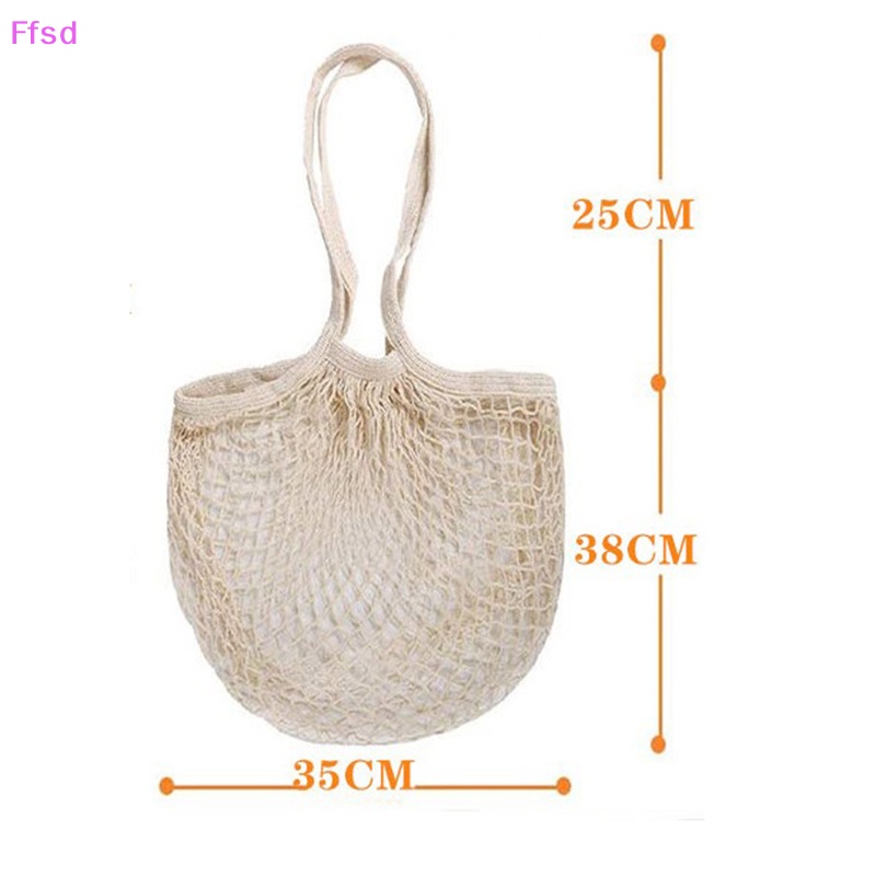 {Ffsd} Túi Mua Sắm Xách Tay Có Thể Tái Sử Dụng Với Tay Cầm Dài * Bán
