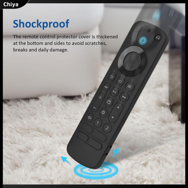 Vỏ Bảo Vệ Điều Khiển Từ Xa Chống Trượt Chống Sốc Cho Alexa Voice Pro