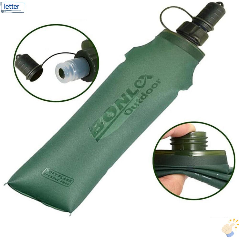 LET Túi Đựng Nước Bằng TPU Có Thể Gấp Lại 250ml / 500ml Tiện Dụng Khi Đi Cắm Trại