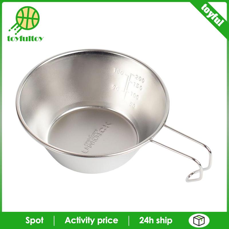 Bát Ăn Bằng Thép Không Gỉ Tiện Dụng Cho Tiệc Nướng BBQ Ngoài Trời