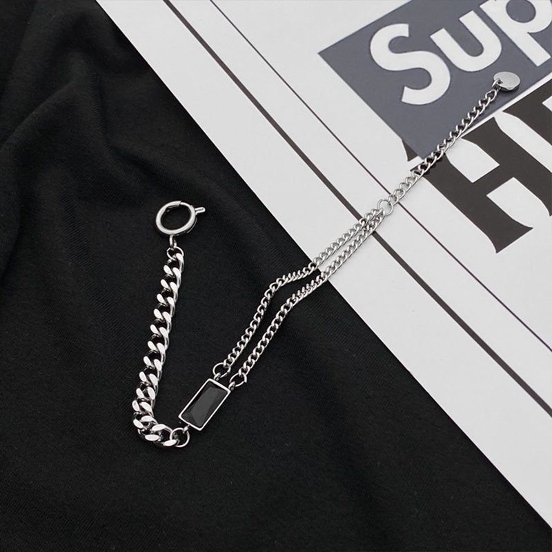 Ygt Vòng Tay Thép Titan Phong Cách Hip Hop Thời Trang Cho Nam Và Nữ