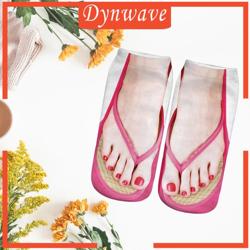 Vớ Xỏ Ngón In Họa Tiết Vui Nhộn Thời Trang Dùng Tập Yoga / Giáng Sinh